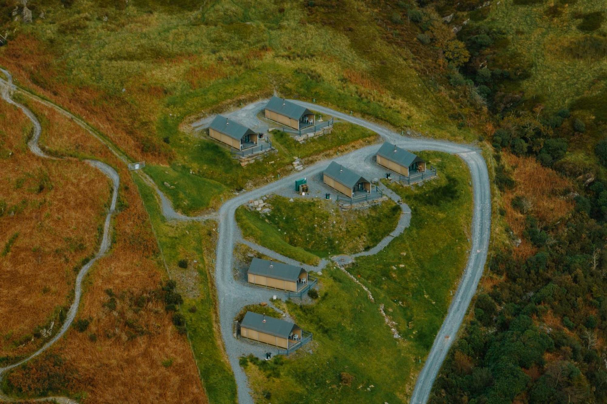 Llechwedd Glamping Otel Blaenau Ffestiniog Dış mekan fotoğraf