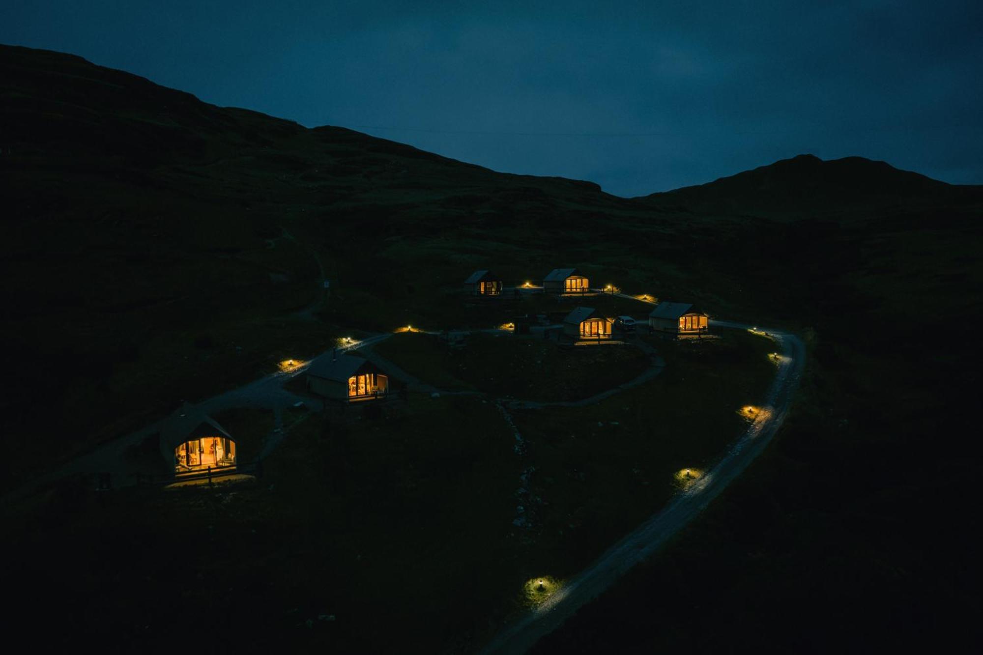 Llechwedd Glamping Otel Blaenau Ffestiniog Dış mekan fotoğraf